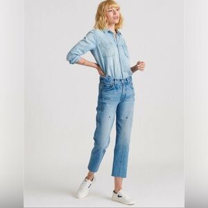Lucky Brand Light Blue Ankle Jeans